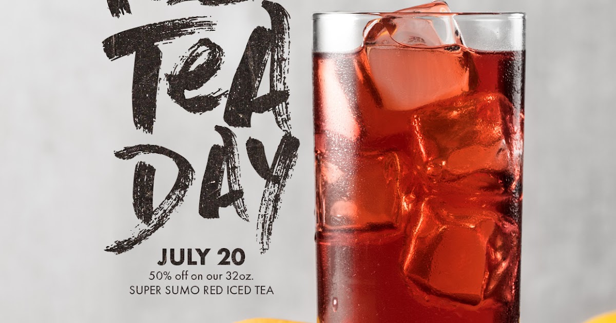Manila Shopper Tokyo Tokyo Red Iced Tea Day July 20 2018