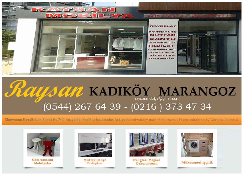 RAYSAN MARANGOZ KADIKÖY 0544 267 6439 MARANGOZ ATÖLYESİ USTASI  ANADOLU MUTFAK KİTAPLIK GARDROP