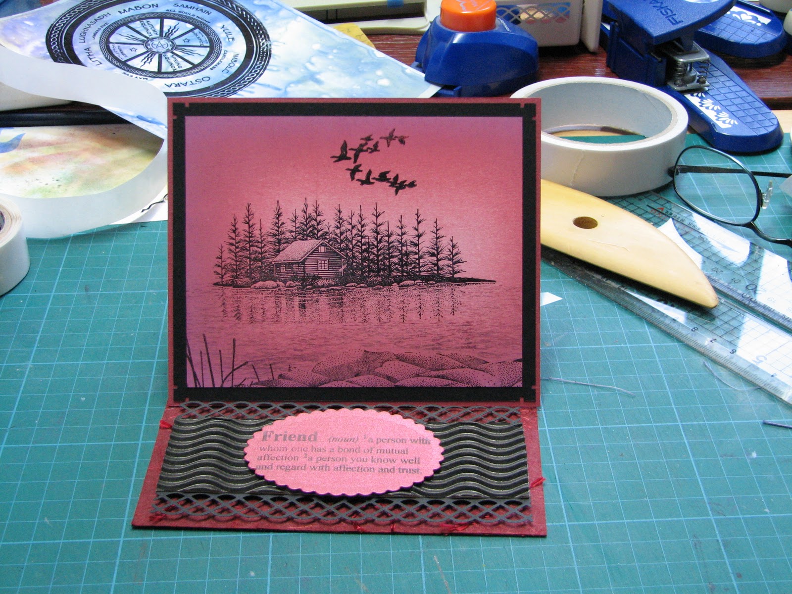 Silverwolf Cards Stampscapes & Scenic stamping