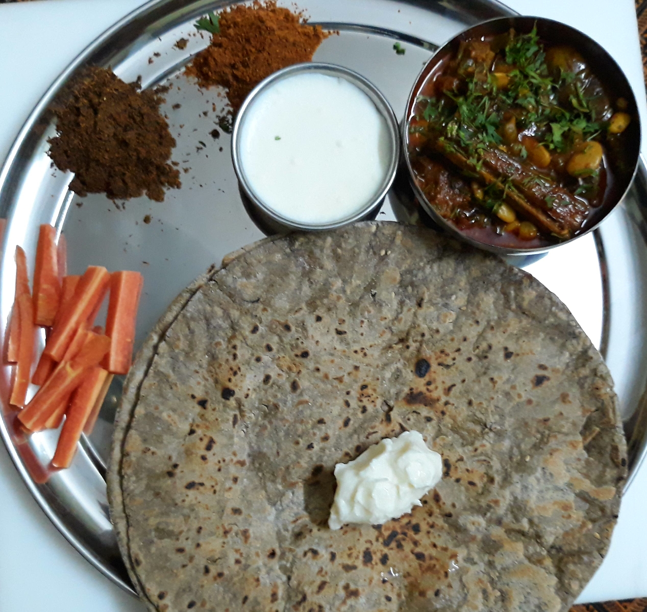 Bajarichi (Pearl Millet) Bhakari