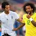 Marcelo sofre lesão nas costas e vira dúvida para duelo contra o México