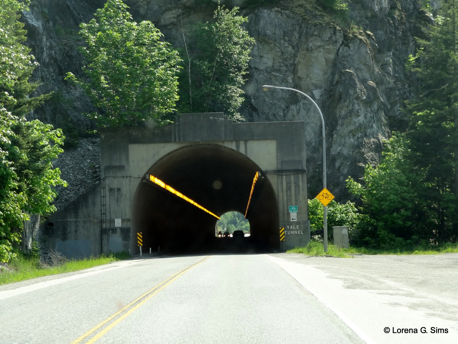 7 Tunnels Through Fraiser Canyon, British Columbia, Canada