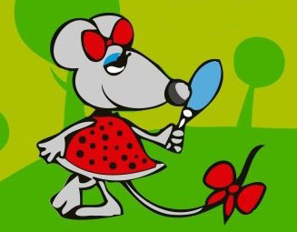 Ratita presumida amigurumi