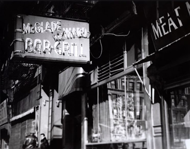 McGlade and Wade Bar and Grill at 83rd and Columbus circa 1979 randommusing.filminspector.com