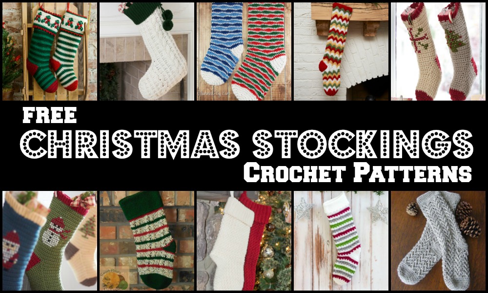 Free Christmas Stocking Crochet Patterns Uk