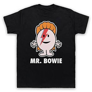 Mr. Bowie Ziggy Stardust Cartoon T-shirt