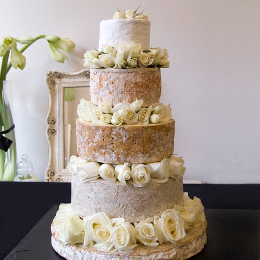 thepinkpantry Cheese  Wheel Wedding  Cake 