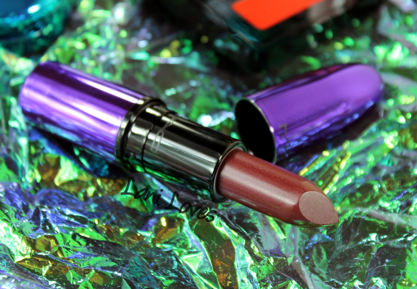 Mac Magic Of The Night Dark Side Lipstick Swatches And Review Lani Loves