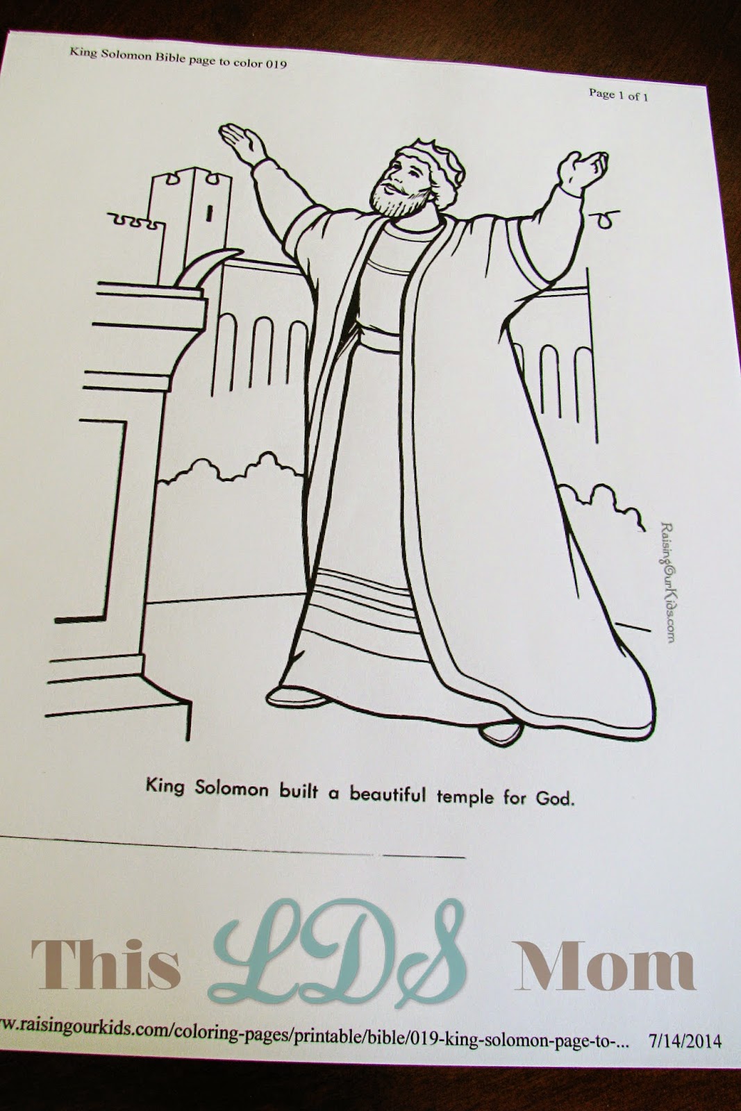 abinadi and king noah coloring pages - photo #7