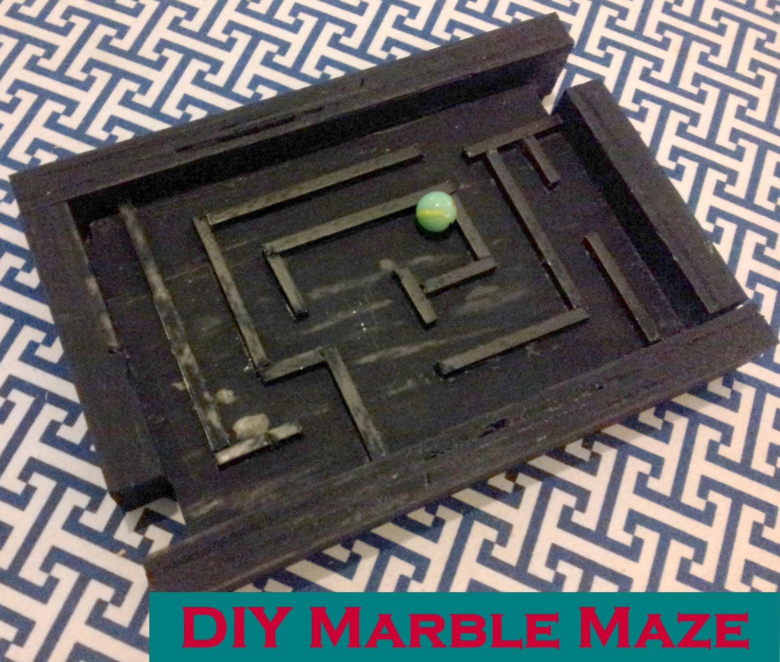 Christy's Cuties DIY Marble Maze {Tutorial}