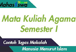 Contoh Makalah Sumber Hukum Islam Mahasiswa Unusa