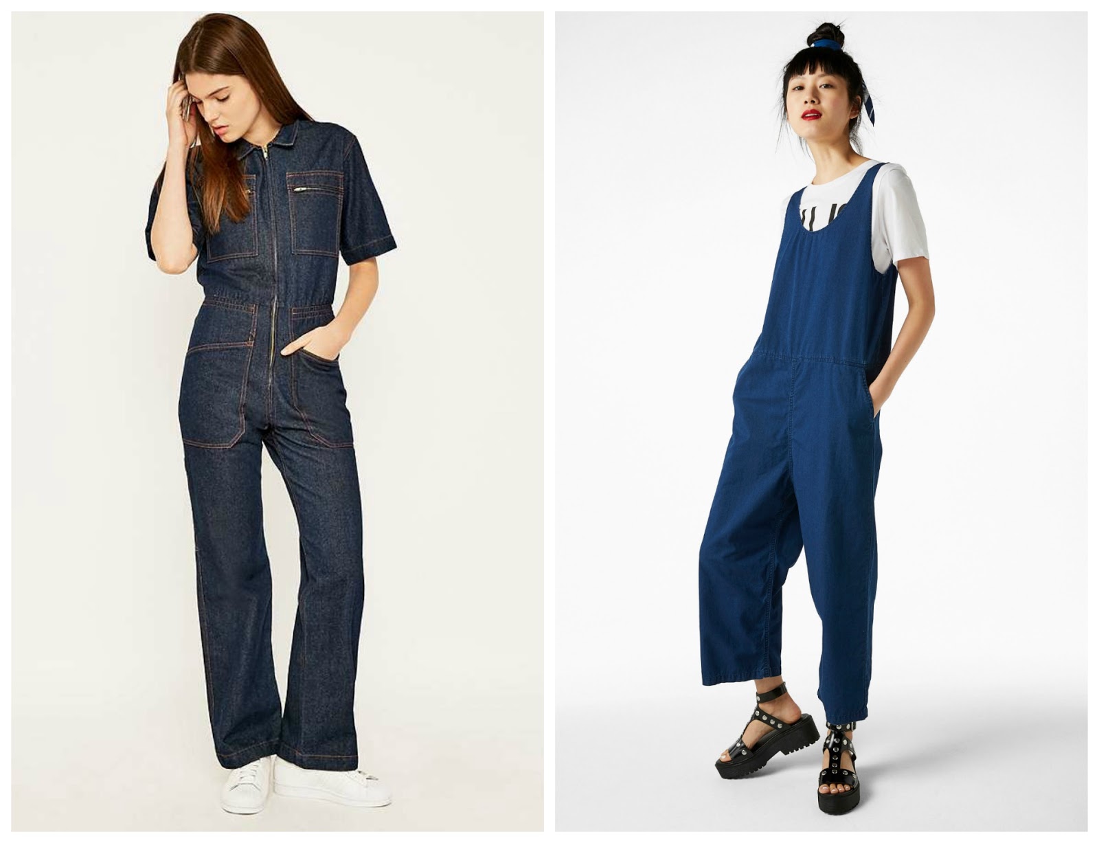 denim jumpsuit monki