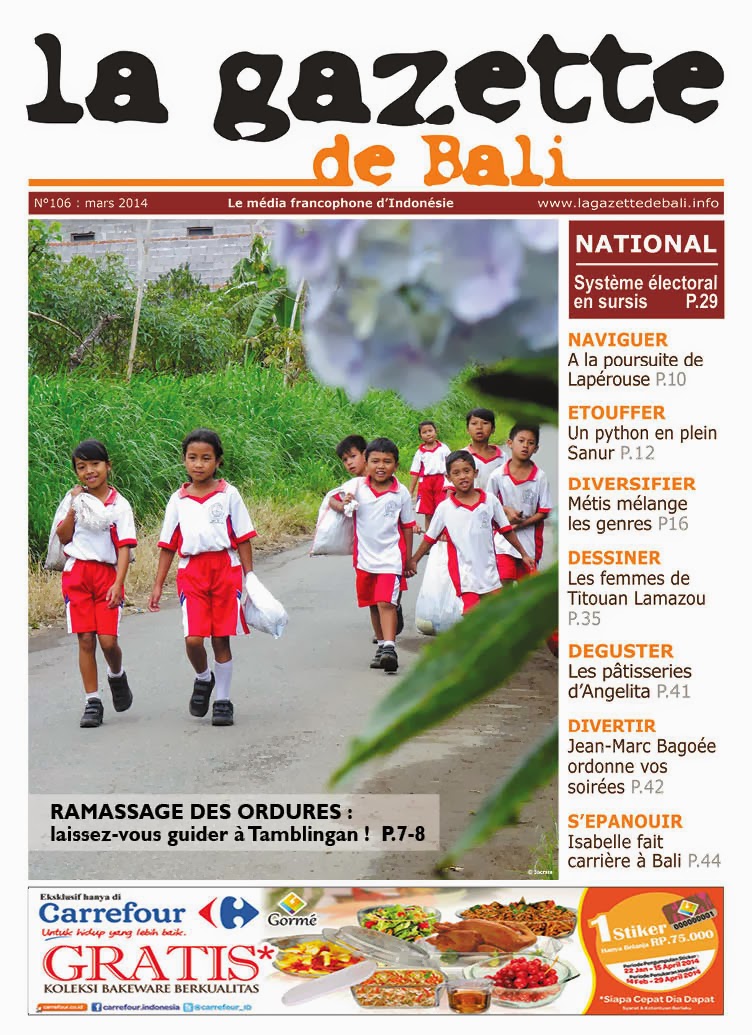 La Gazette de Bali mars 2014