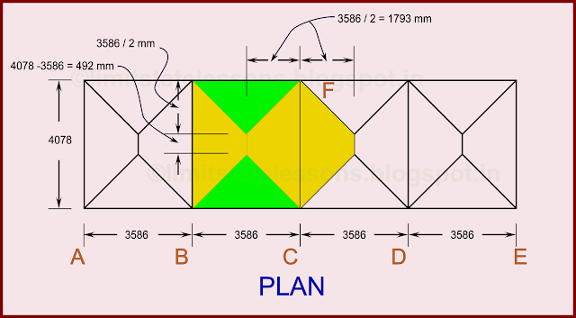 The flanged beam or T beam is a part of a two way slab system.