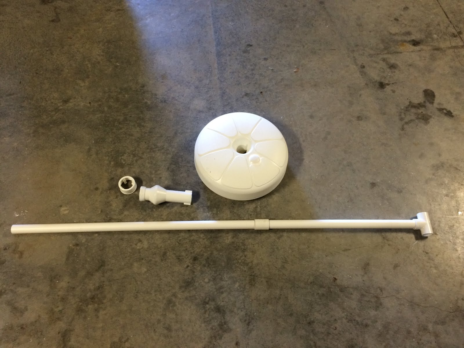 How to build a Floating Pool Umbrella....CHEAP! Follow these