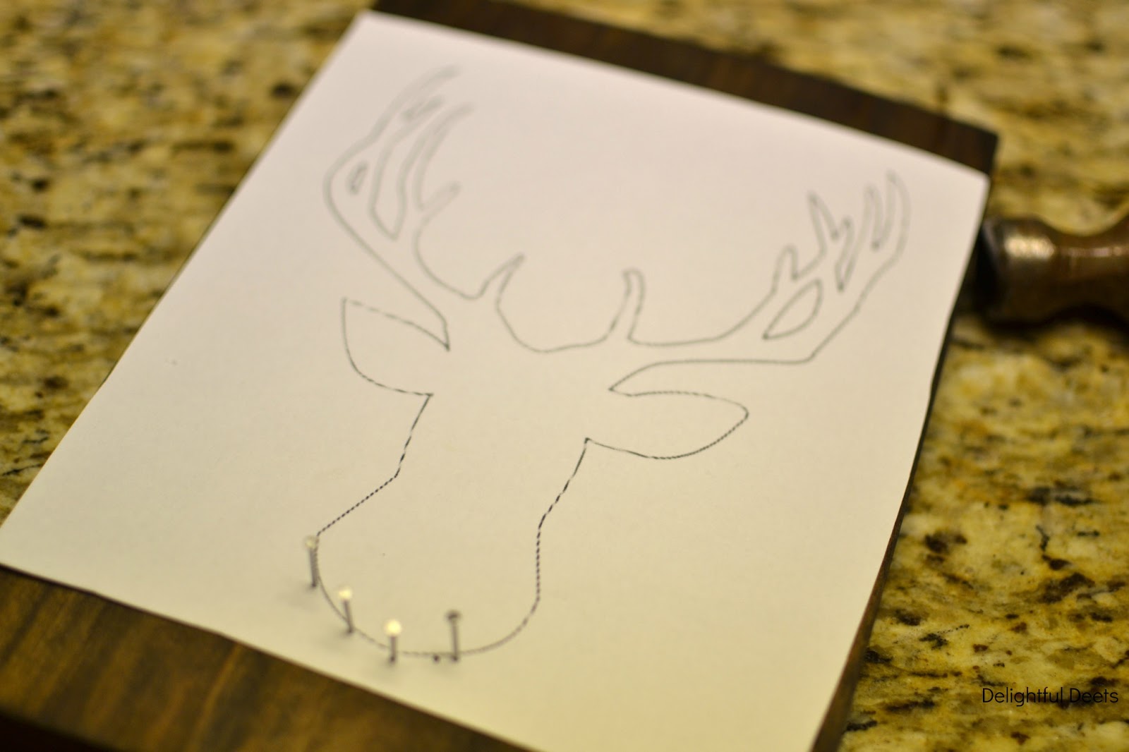 diy nursery string art