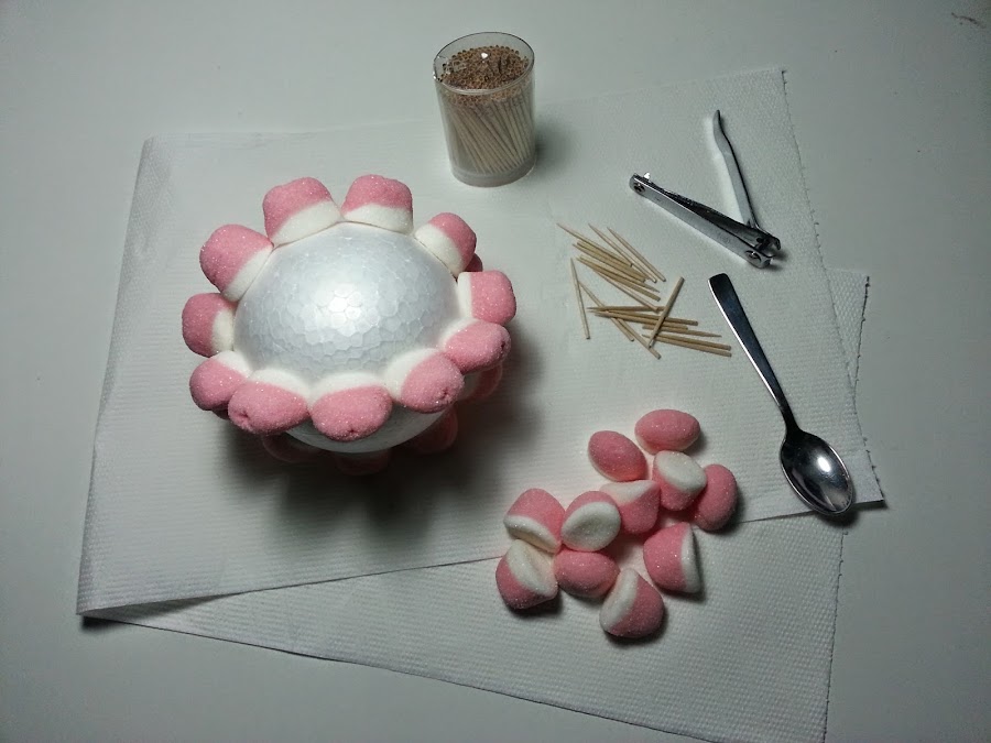 Chuches para hacer un DIY de una flor