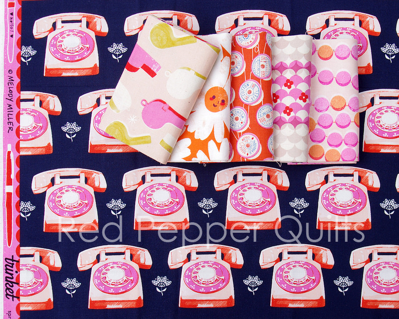 Red Pepper Quilts Sunday Stash 338 Trinket by Melody Miller