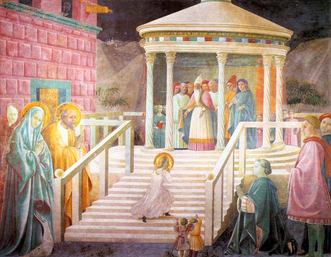 presentation of mary to the temple