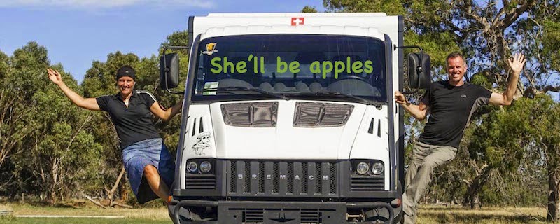 She'll be apples