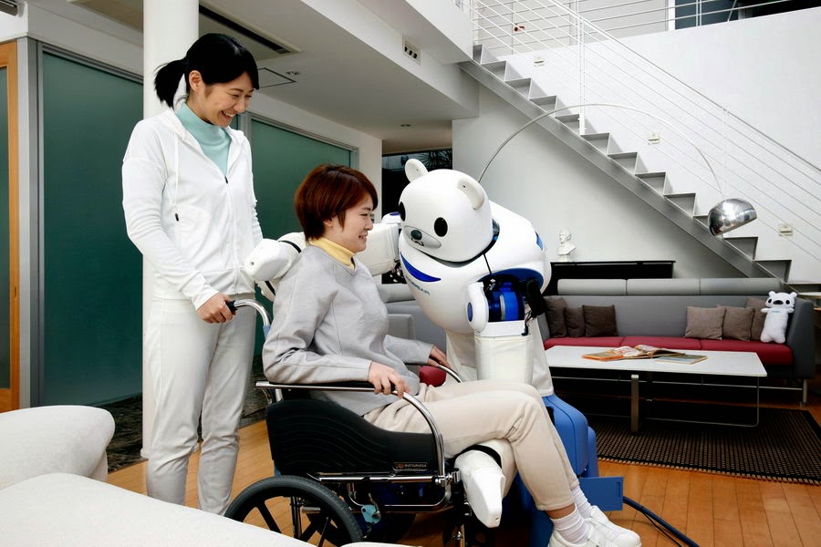 6 Gambar Robot Untuk Penjagaan Warga Tua