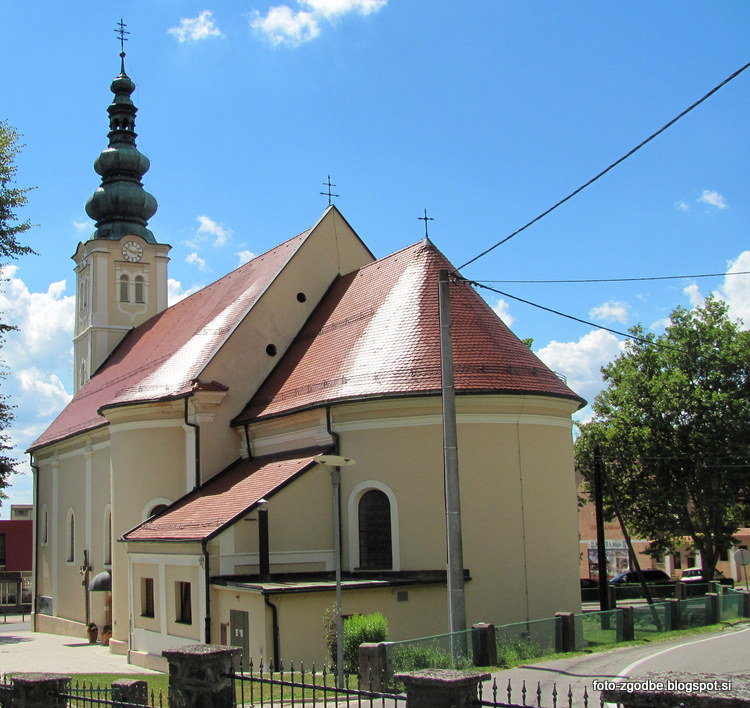 Slovenija, Lendava, cerkev sv. Katarine Aleksandrijske Prekmurje