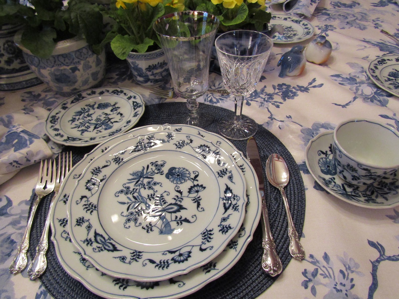A Toile Tale: A Blue and Yellow Birthday