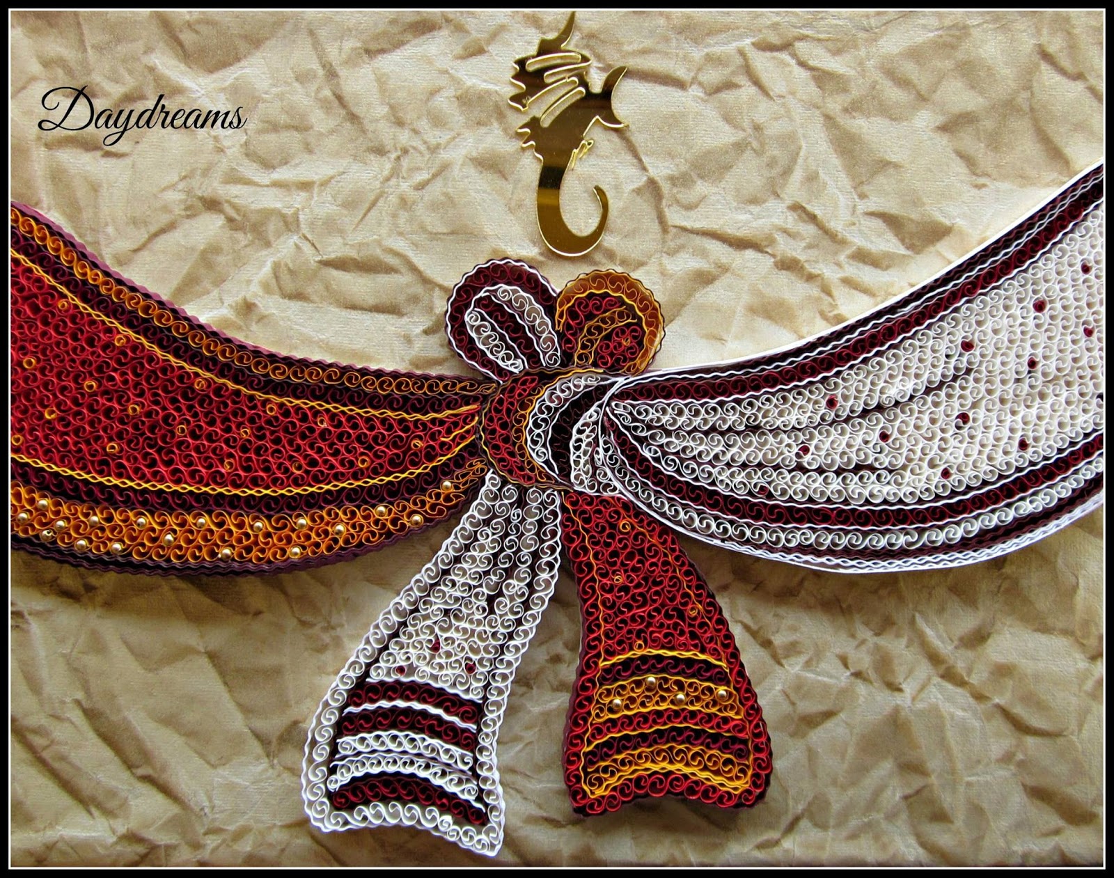Daydreams Wedding Plates With Quilling Wedding Plates With Quilling
