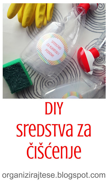 DIY sredstva za čišćenje