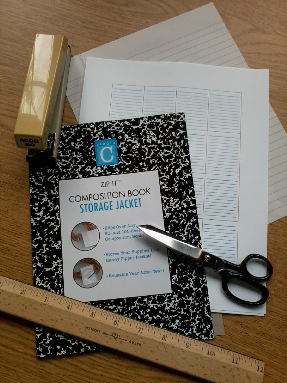 Tea Time with Melody Q Make Your Own DollSize Composition Books