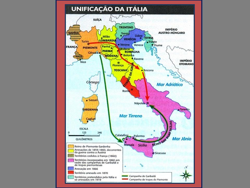 História, Passado e Presente Unificação da Italia e da Alemanha 8º ano