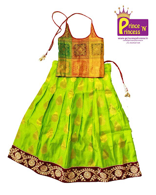 South India Pattu Pavadai Ethnic wear