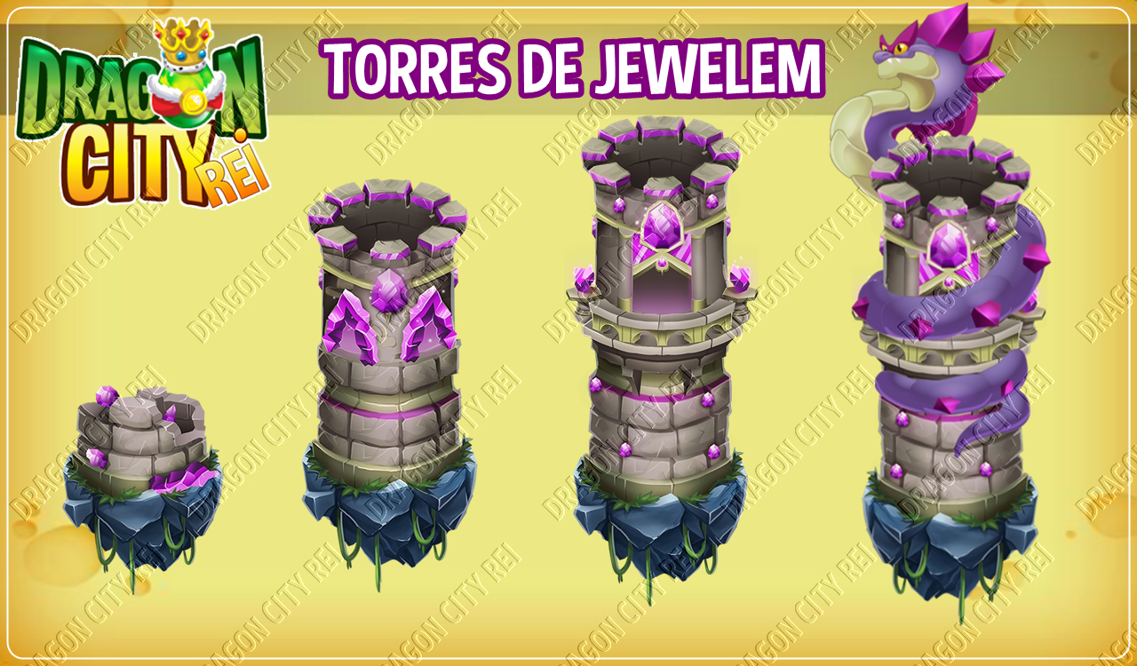 Torre de Jewelem Dragon City Rei
