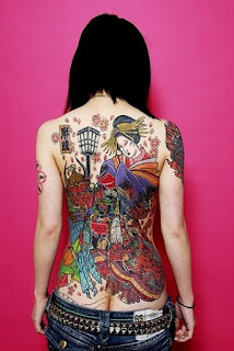 ลายสักเกอิชา ลายสักเกอิชา