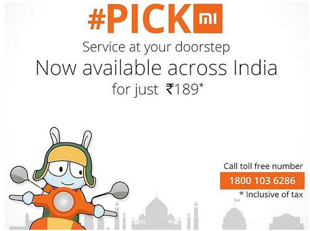 Xiaomi PickMi Doorstep Pick Up and Drop Service