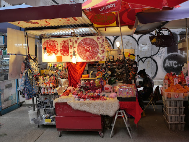 Vendor in Wan Chai