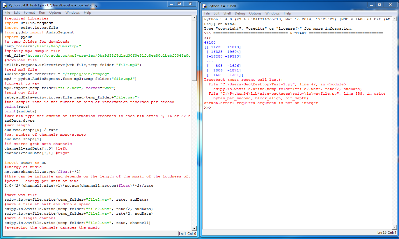 Signal Processing with Python