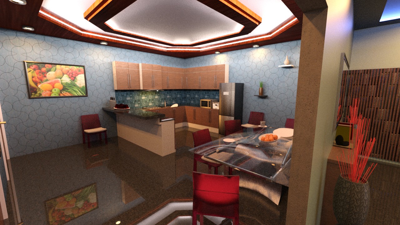 Modern Kitchen And Dining Room Set Daz Modern Kitchen And Dining Room Set Daz