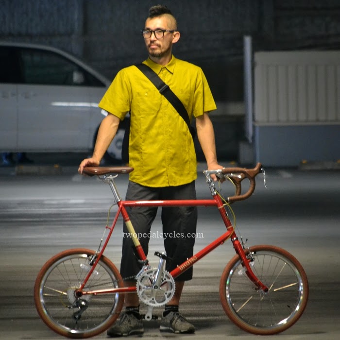 機動力に優れたブルーノ ミニベロ20ロード アークテリクスと抜群の