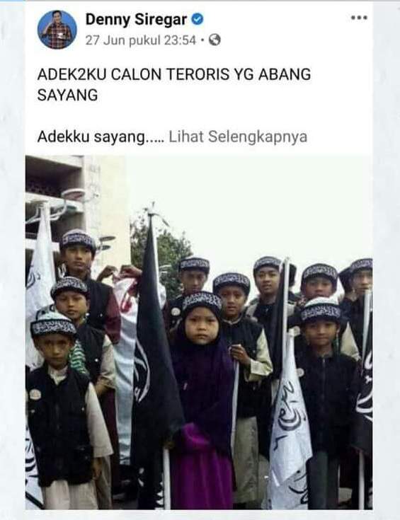 Dari Otto Rajasa Menuju Denny Siregar, Jika Umat Sudah ...