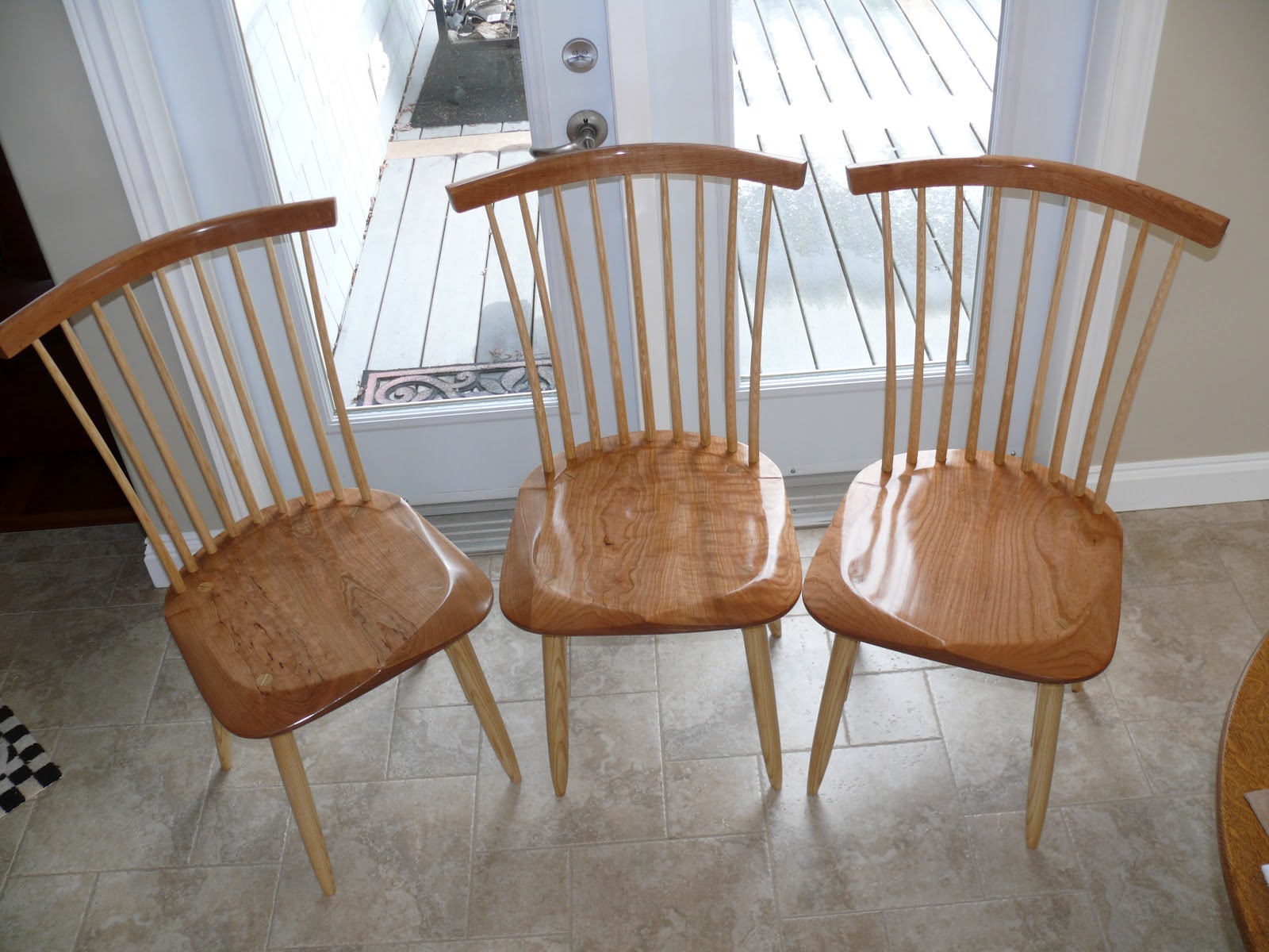Rich's Woodcraft Three Chairs complete