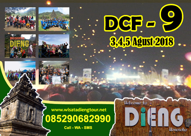 DCF 9 / Dieng Culture Festival 2018 Tanggal Berapa