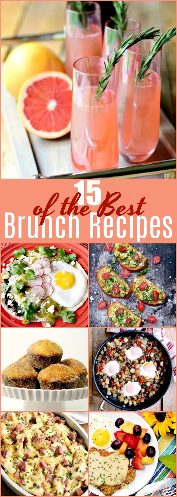 15 of the Best Brunch Recipes Collage