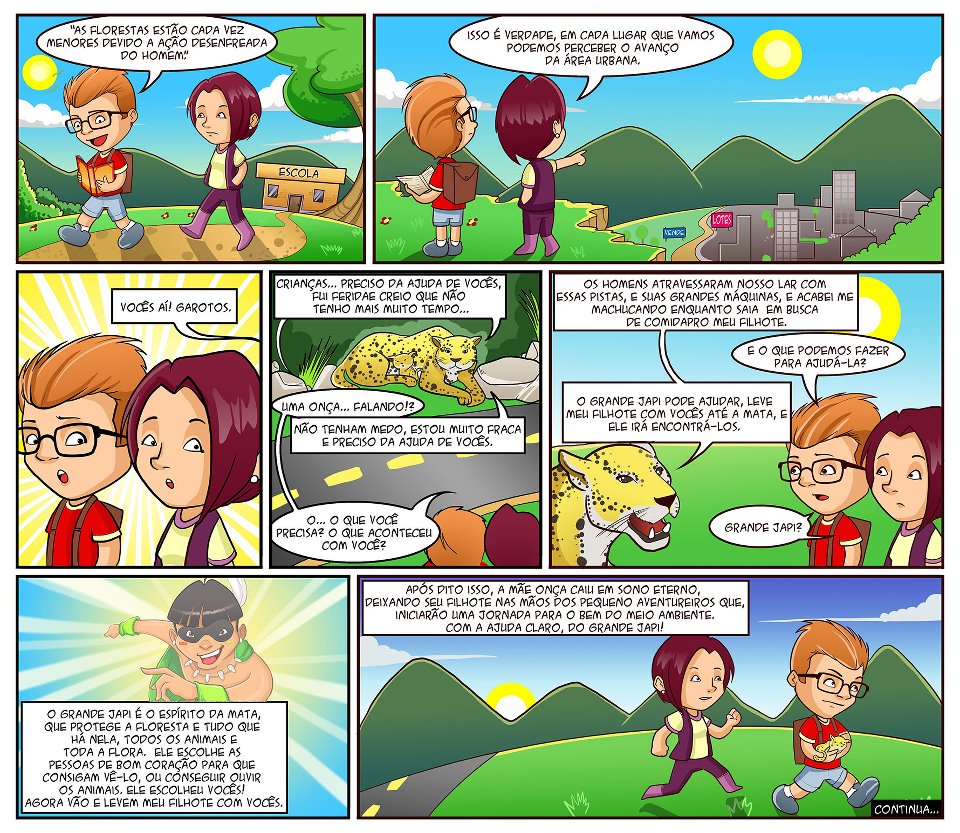REPÚBLICA DOS QUADRINHOS: Consciência ambiental em história em quadrinhos
