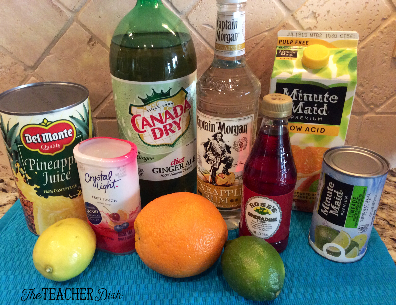 The Teacher Dish Summer Fun Rum Punch