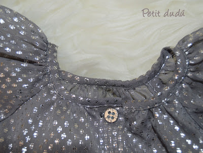 Blusa vaporosa niña petitdudu Blusa vaporosa niña petitdudu