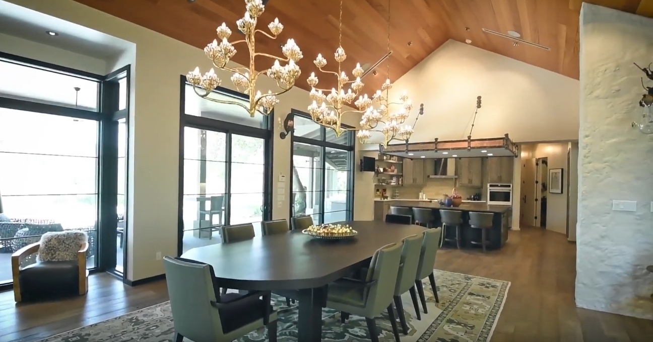 12 Photos vs. Contemporary River Camp Compound - High End Home & Interior Design Video Tour