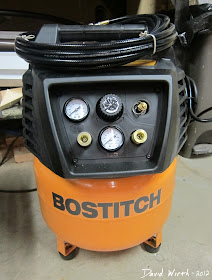 bostitch air compressor 6 gal kit hose nail guns