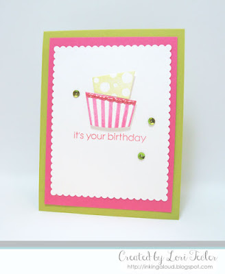 It's Your Birthday card-designed by Lori Tecler/Inking Aloud-stamps and dies from SugarPea Designs It's Your Birthday card-designed by Lori Tecler/Inking Aloud-stamps and dies from SugarPea Designs