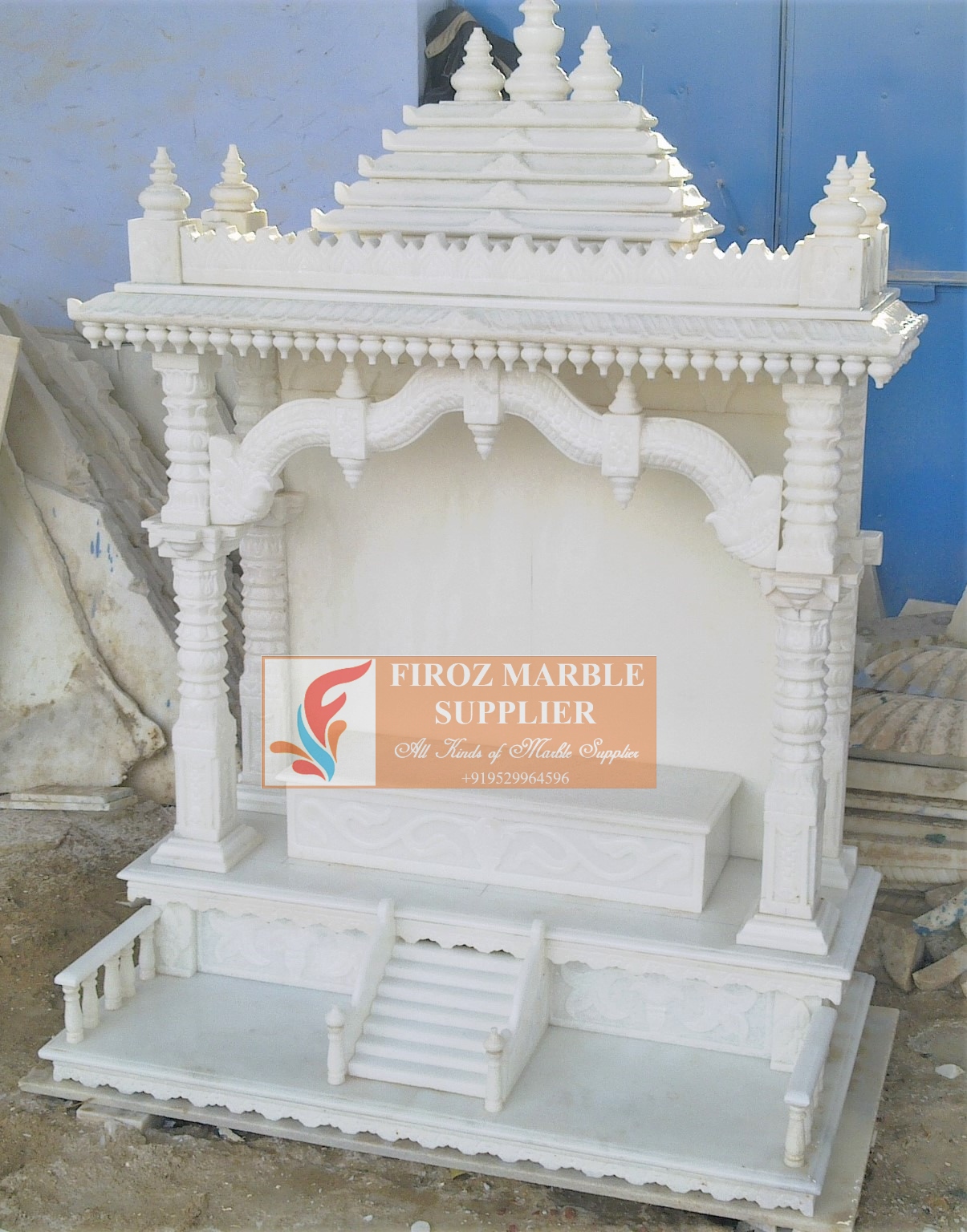 FIROZ MARBLE SUPPLIER Marble Home temple